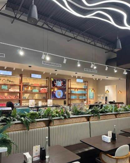 Gwalia Sweets and Restaurant Etobicoke interior